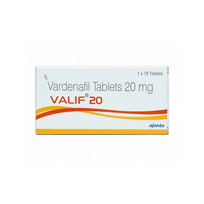 Valif 20mg Vardenafil Tablets 2