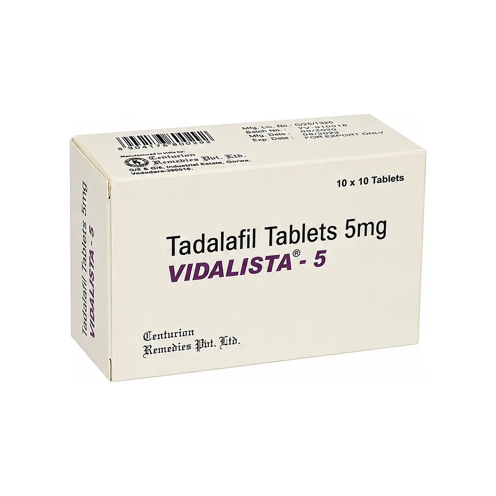 Vidalista 5mg Tadalafil Tablets